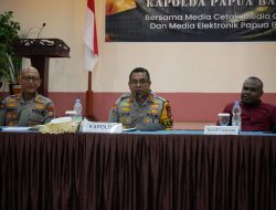 Coffe Morning Bersama Wartawan, Kapolda Bahas Masalah Pemilu, Tambang Ilegal Hingga Kasus Korupsi Di Papua Barat