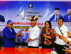 Hermus Indou Daftar Cakada Di DPD PAN Manokwari,  Ini Respon Ketua DPW PAN Papua Barat