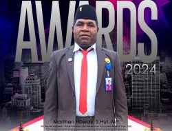 Dianggap Sukses Bangun Pertanian Maybrat, Marthen Howay Raih Penghargaan The Internasional Awards 2024