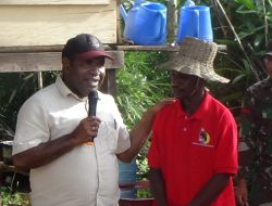 Marthen Howai Komit Gerakan Sektor Pertanian Dalam Membangun Kabupaten Maybrat