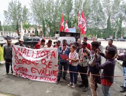 Maraknya Aksi Kriminalitas Di Kota Sorong, GMNI Gelar Aksi Desak Pemkot Dan Aparat Sikapi