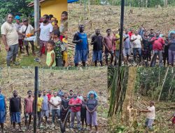 MH Kunker Poktan Di Aifat Timur Tengah, Bantu Benih Tanaman, Uang Tunai Dan Mesin Sensor Kepada Masyarakat