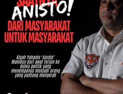 Yohanis Anisto Manibuy : Tak Akan Menyerah, Terus Berjuang untuk Teluk Bintuni