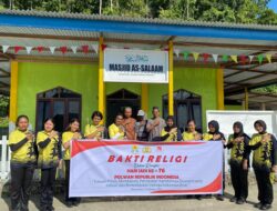 Polwan Polda Papua Barat Gelar Bhakti Religi Sambut Hari Jadi Polwan Ke-76 Tahun