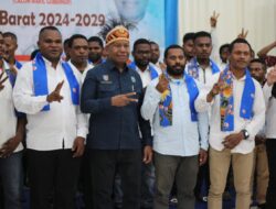 Pengukuhan dan Deklarasi Relawan Milenial dan Gen-Z Dukung DoaMu Jilid II Gubernur Papua Barat