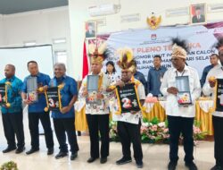 KPU Mansel Gelar Pleno Pengundian Nomor Urut Cabup dan Cawabup Mansel