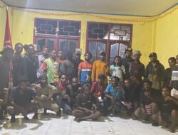 KNPB Mnukwar Gelar Diskusi Terkait Perjanjian New York dan Roma kepada Puluhan Mahasiswa di Amban