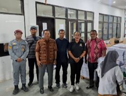 Pastikan Pencetakan Suara Tepat Waktu, KPU, Bawaslu, Polresta dan Kesbangpol Manokwari Datangi Pabrik