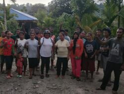 Tim Paslon Sobat GAUL, Kembali Penuhi Undangan Warga Kompleks Lonebi Distrik Waisai Kota