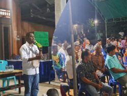 Militansi Karena Niat dan Iklhas, Yohanis Manibuy Apresiasi para Relawan dan Simpatisan