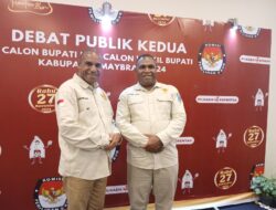 Debat Kedua, Pasangan AMAN Komit Berdayakan Ekonomi Rakyat Dengan Manfaatkan Potensi Lokal Maybrat