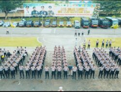 Polda Papua Barat Gelar Apel Operasi Lilin Kesiapan Pengamanan Natal dan Tahun Baru 2025