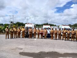 PJ Sekda Maybrat Serahkan 4 Unit Kendaraan Operasional Kepada Puskesmas Aitinyo Tengah dan Utara