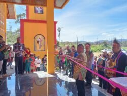 Syukuran Dan Peresmian Gedung Gereja Baru GPKAI Hosana Pinibut Hink Pegaf, Dihadiri Forkopimda