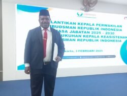 Pelantikan Kepala Perwakilan Ombudsman PB, Projo PBD Harap Pelayanan Publik Semakin Baik