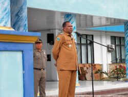 Pimpinan Apel Perdana, Bupati Raja Ampat, Oridecko Burdam Tekankan Pentingnya Disiplin ASN, Kinerja OPD dan Pembayaran TKD