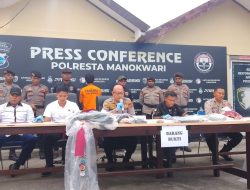 Polresta Ungkap Motif Pembunuhan Sadis Terhadap Istri Pegawai KPP di Reremi Manokwari