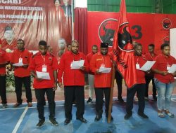 Nakeus Muid Resmi Nahkodai PDI Perjuangan Pegaf, Komit Menangkan Pileg dan Pilkada Pegaf