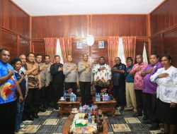 Kapolda Papua Barat Silaturahmi dengan MRP, Perkuat Sinergi Jaga Kamtibmas