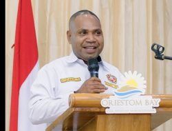 Apresiasi Bupati Dominggus Saiba, Karang Taruna Pegaf Dorong Pembangunan Sekretariat Permanen 2026