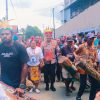 Tarian Adat Serui Sambut Kapolda Papua Barat di Fanindi Pantai Manokwari, Warga Antusias Sampaikan Aspirasi